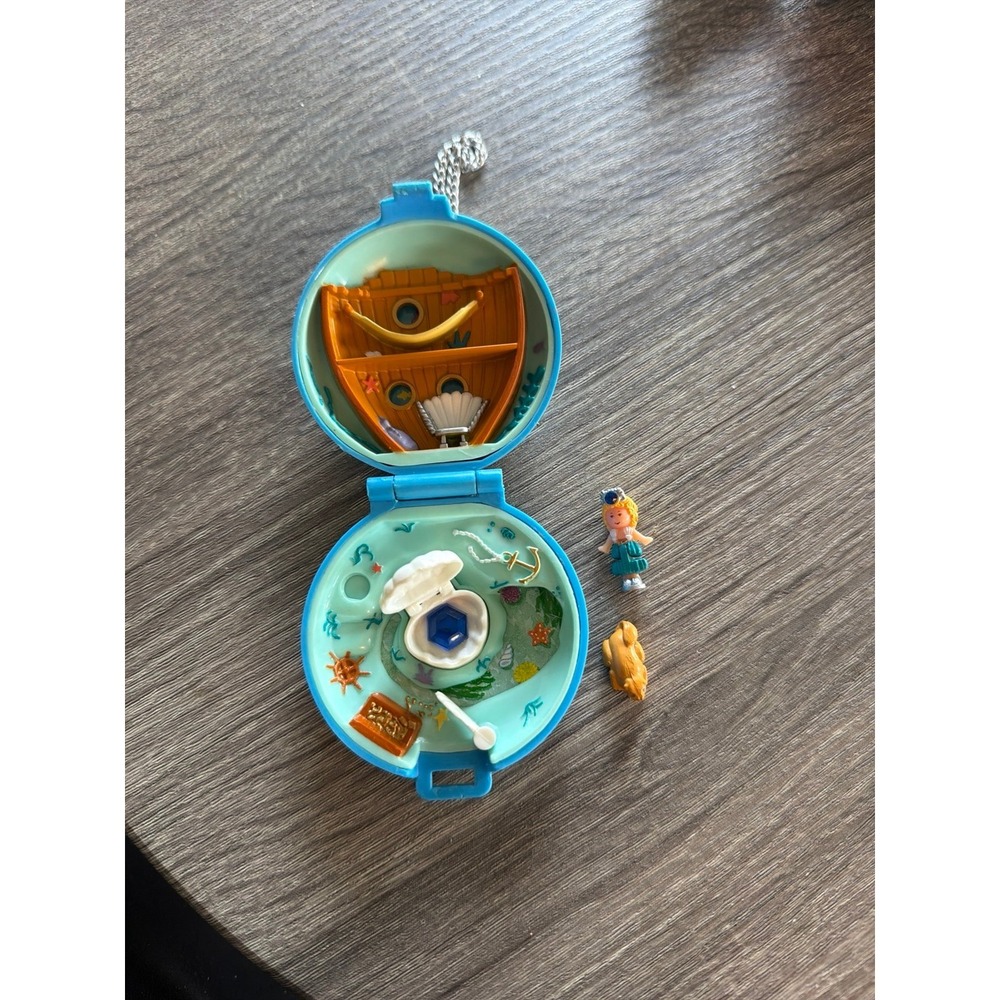 VINTAGE POLLY POCKET JEWEL UNDER SEA PLAYSET COMPLETE